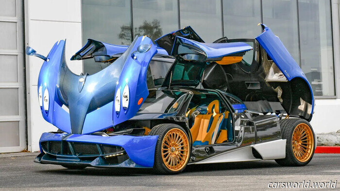 La Pagani Huayra in esemplare unico è ispirata all'Oceano Pacifico | Carscoops